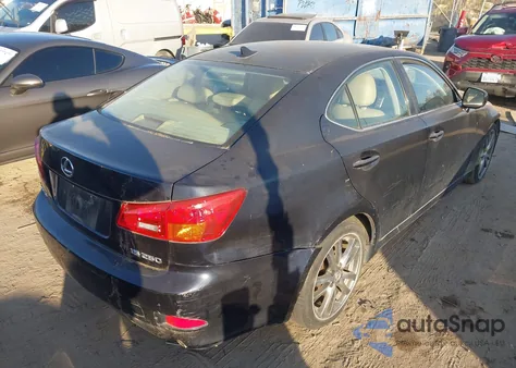 2008 Lexus Is 250 z USA, uszkodzony, nr VIN JTHBK262282070797